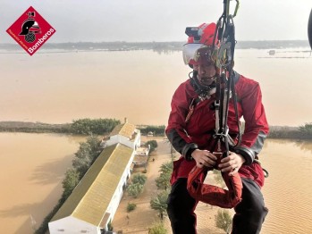 Imagen de los trabajos realizados ayer | Consorcio.