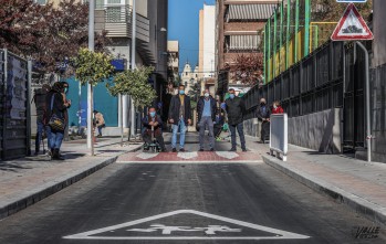 Esta mañana se ha reabierto esta calle | J.C.