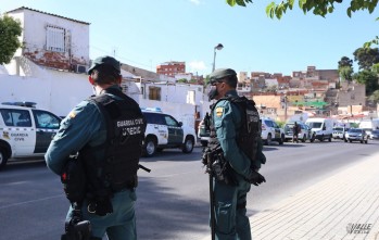 Los agentes se han desplegado por varias zonas de Elda.