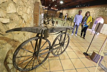 El celerífero es el antecesor de la bicicleta y está datado en 1790 | Jesús Cruces.