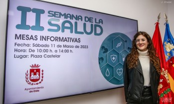 La edil de Salud, Sarah López, ha presentado la actividad en rueda de prensa | J.C.