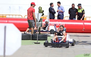 Cientos de niños pasarán durante esta semana por el circuito | Jesús Cruces.