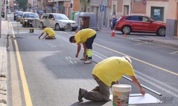 El Ayuntamiento ya ha preparado la calle Jaime Balmes.
