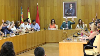 Imagen de archivo de un pleno municipal | Jesús Cruces.