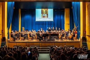 Actuaron alrededor de 125 músicos | Nando Verdú. 