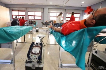 Donación de sangre en Cruz Roja