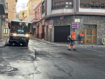 La técnica se puso en marcha durante las fiestas.