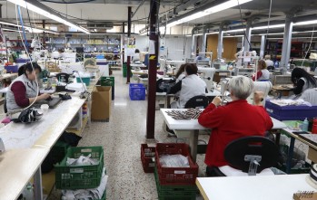 Imagen de archivo de una fábrica.