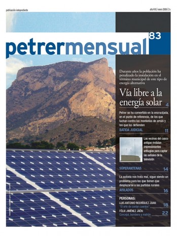 Petrer Mensual Nº 83 - Enero de 2008