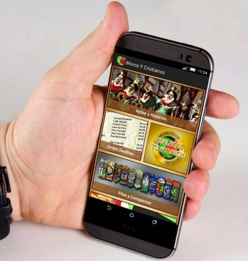  Presentan una aplicación móvil para Iphone y Android de Moros y  Cristianos de Petrer