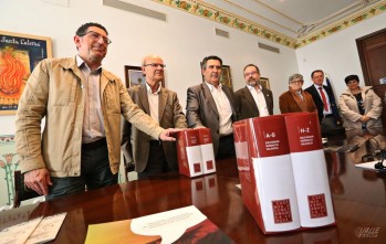 Imagen de la presentación de estas jornadas de la Academia Valenciana de la Lengua | Jesús Cruces.