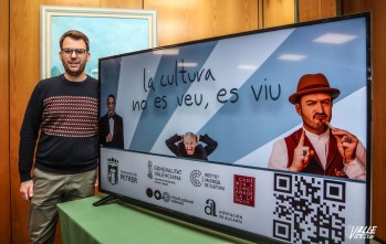 El concejal de Cultura, Fernando Portillo, ha presentado la programación esta mañana | J.C.