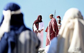 Por sexto año se recreó la condena de Jesucristo | Jesús Cruces.