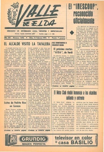 Número 1.016 - 14 de febrero de 1976