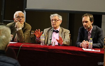 Viñas ofreció en Petrer una clase magistral sobre el franquismo.