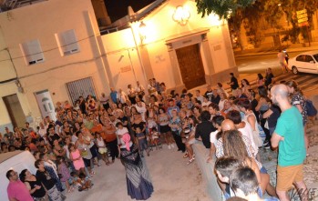 Multitudinaria despedida a la visita teatralizada 