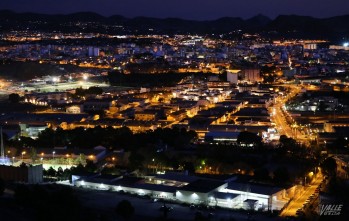 Imagen panorámica de Elda.