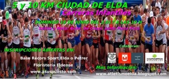 Se abre el plazo de inscripción para los 5 y 10 km Ciudad de Elda