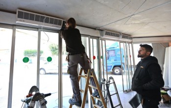 Los trabajos de climatización del mercado han comenzado esta semana | Jesús Cruces.