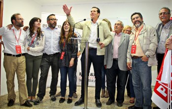 Rubén Alfaro tras conocer el resultado de las elecciones | Ramón de Haro