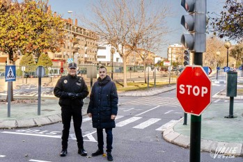 El edil de Seguridad Ciudadana y Policía Local, Pablo Lizán, ha presentado los horarios | Nando Verdú. 