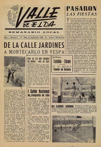 Número 0003 - 15 de septiembre de 1956