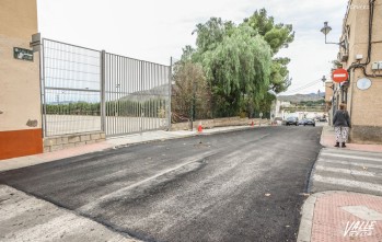 Las obras en la calle Las Águilas tienen un plazo de ejecución de un mes | J.C.