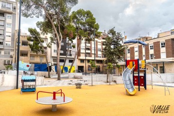 LLa plaza cuenta con 2.500 metros cuadrados | Nando Verdú.