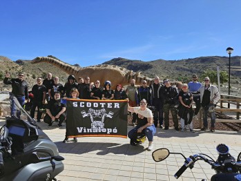 La asociación Scooter Vinalopó cuenta con miembros de toda la comarca.