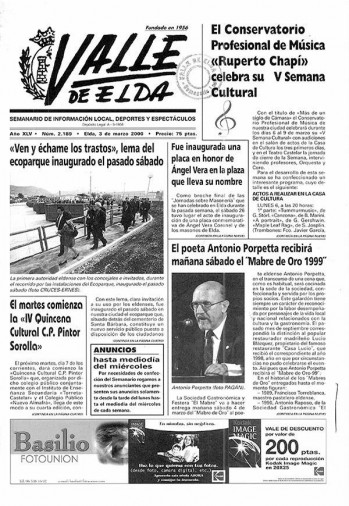 Número 2.189 - 3 de marzo de 2000