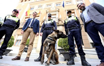 Alfaro ha presentado a Lobo a las puertas del Ayuntamiento | Jesús Cruces.