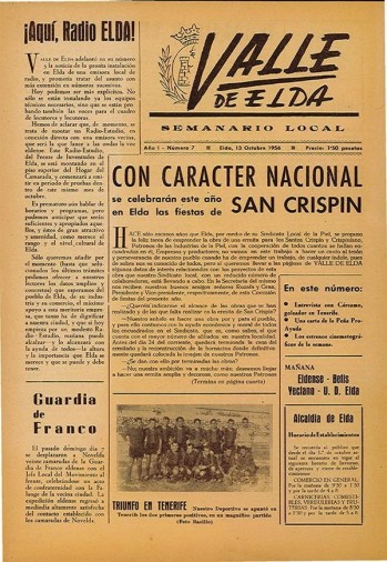 Número 0007 - 13 de octubre de 1956