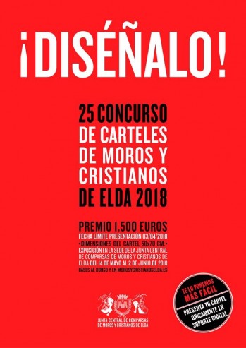 La Junta Central convoca el 25º Concurso de Carteles de Moros y Cristianos de 2018