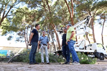 La contrata de jardines de Elda se atrasará como mínimo un mes