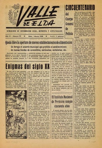 Número 0079 - 1 de marzo de 1958