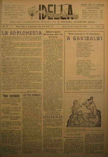 Idella nº 156 - Año 1929
