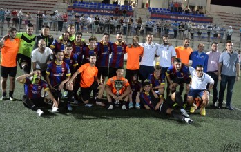 El conjunto azulgrana conquista el Trofeo Ciudad de Elda después de ocho años | A.J.