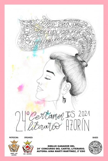 Ania Martí gana el 20º Concurso del Cartel Literario IES Azorín