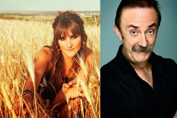 La cantante Rozalén y el cómico Santi Rodríguez.