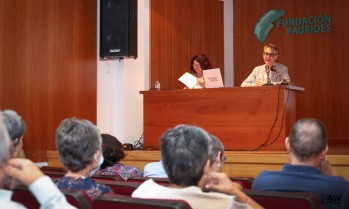 Imagen de la conferencia de Francisco Pardo sobre Los Coloma y el reino de Valencia.