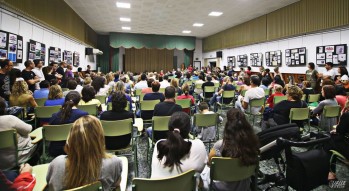 Imagen de la reunión de La Melva el pasado martes | Jesús Cruces.