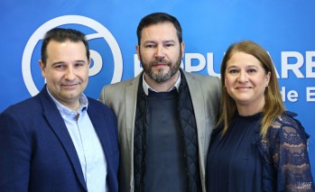 Fran Muñoz ha presentado a Francisco Javier Vidal y Vicky Deltell | Jesús Cruces