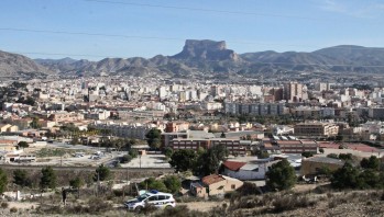 Imagen panorámica de Elda.