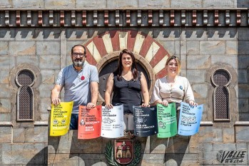 Los ediles han presentado la campaña | Nando Verdú. 