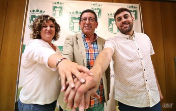 El tripartito ha realizado una valoración positiva de estos dos años de legislatura | Jesús Cruces.