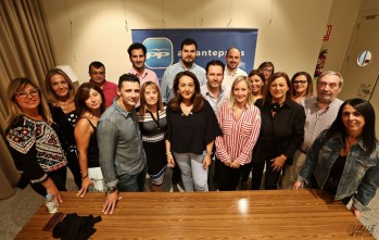 El Partido Popular cerró filas en torno a la figura de Pedrosa, Muñoz y García | Jesús Cruces.