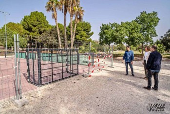 Esta mañana el PP ha visitado este espacio | Nando Verdú.