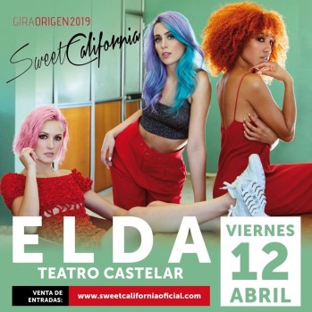 Sweet California actuará en el Teatro Castelar