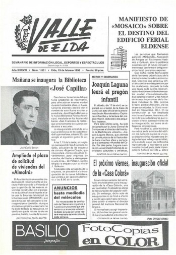 Número 1.851 - 19 de febrero de 1993