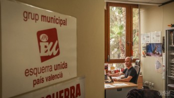 El portavoz de Esquerra Unida de Petrer, Rafa Masià | J.C.